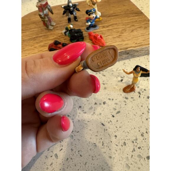 Lot 90s Mini Figures Small Soldiers Aladdin Pocahontas Power Rangers Zeo Zord - Picture 3 of 16